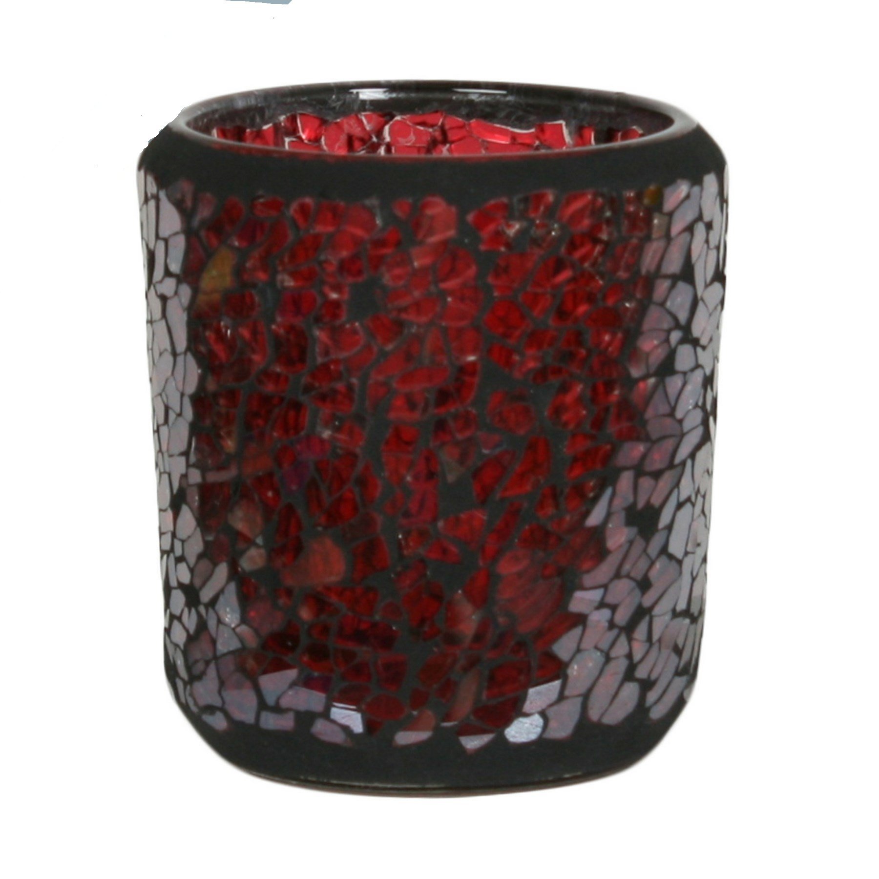 Aromabar Village Candle Red Lustre Votive Holders Pack 2