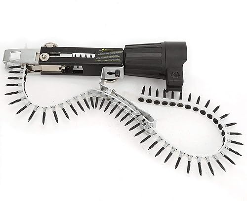 Miniatura 4 de Pistola de tornillo de cubierta, pistola de tornillo para paneles de yeso, adaptador de cadena de tornillo automático para taladro eléctrico