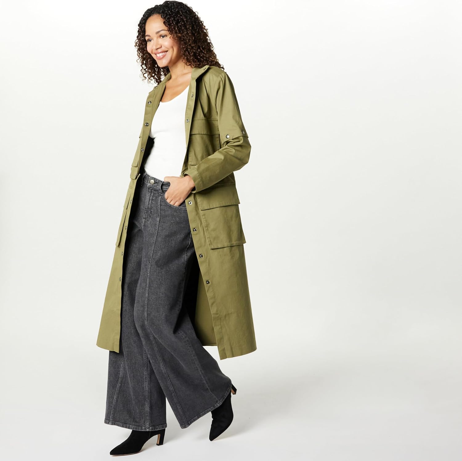 The Drop Womens Convertible Utility Coat by @Takkunda - Image 4