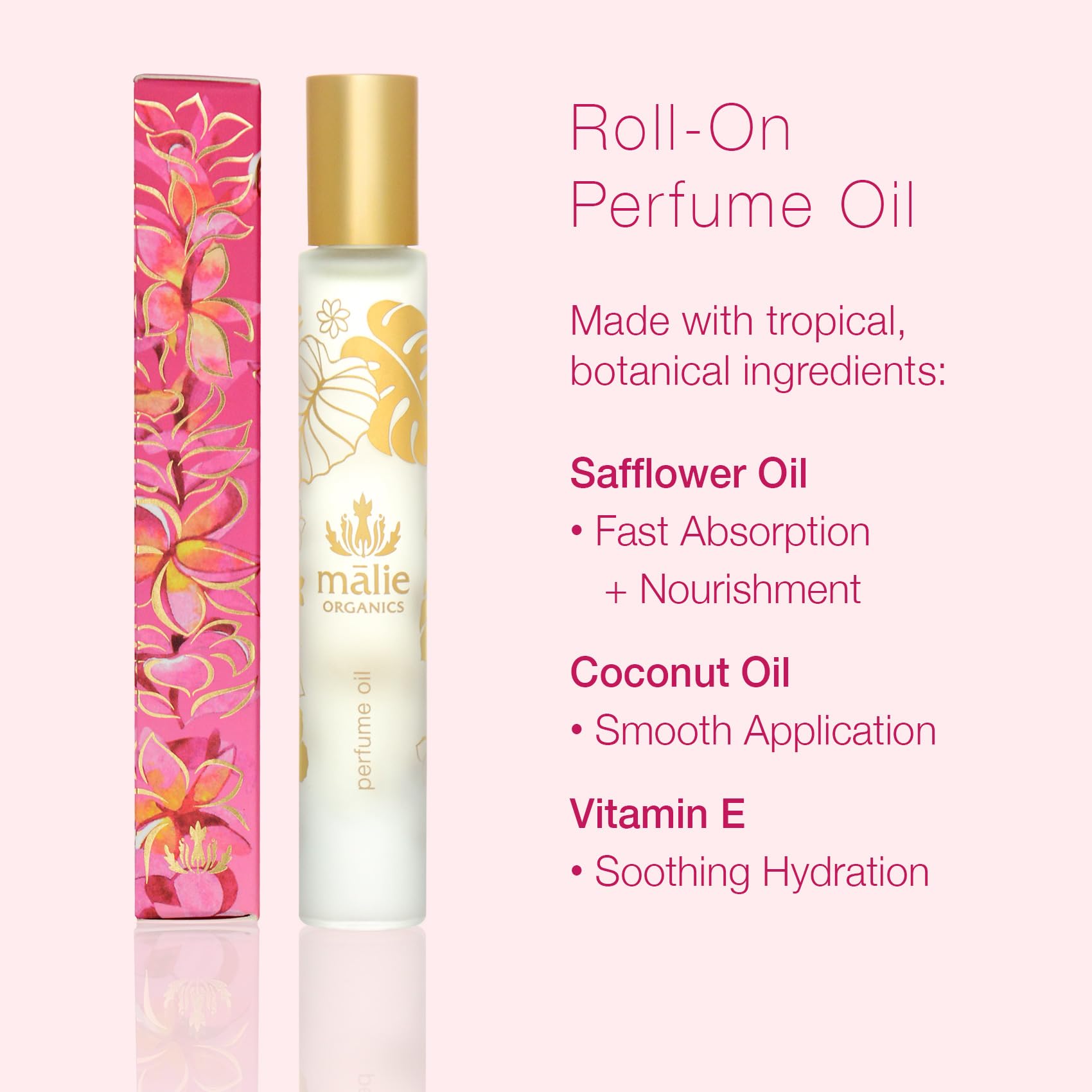 Malie Organics Plumeria Perfume Oil (Roll-On) 10ml: Buy Online at