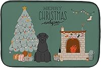 Vista 326 de Caroline's Treasures CK7824DDM - Tapete absorbente para secado de platos con diseño de bulldog inglés, rojo y blanco, para encimera de cocina, 14 x