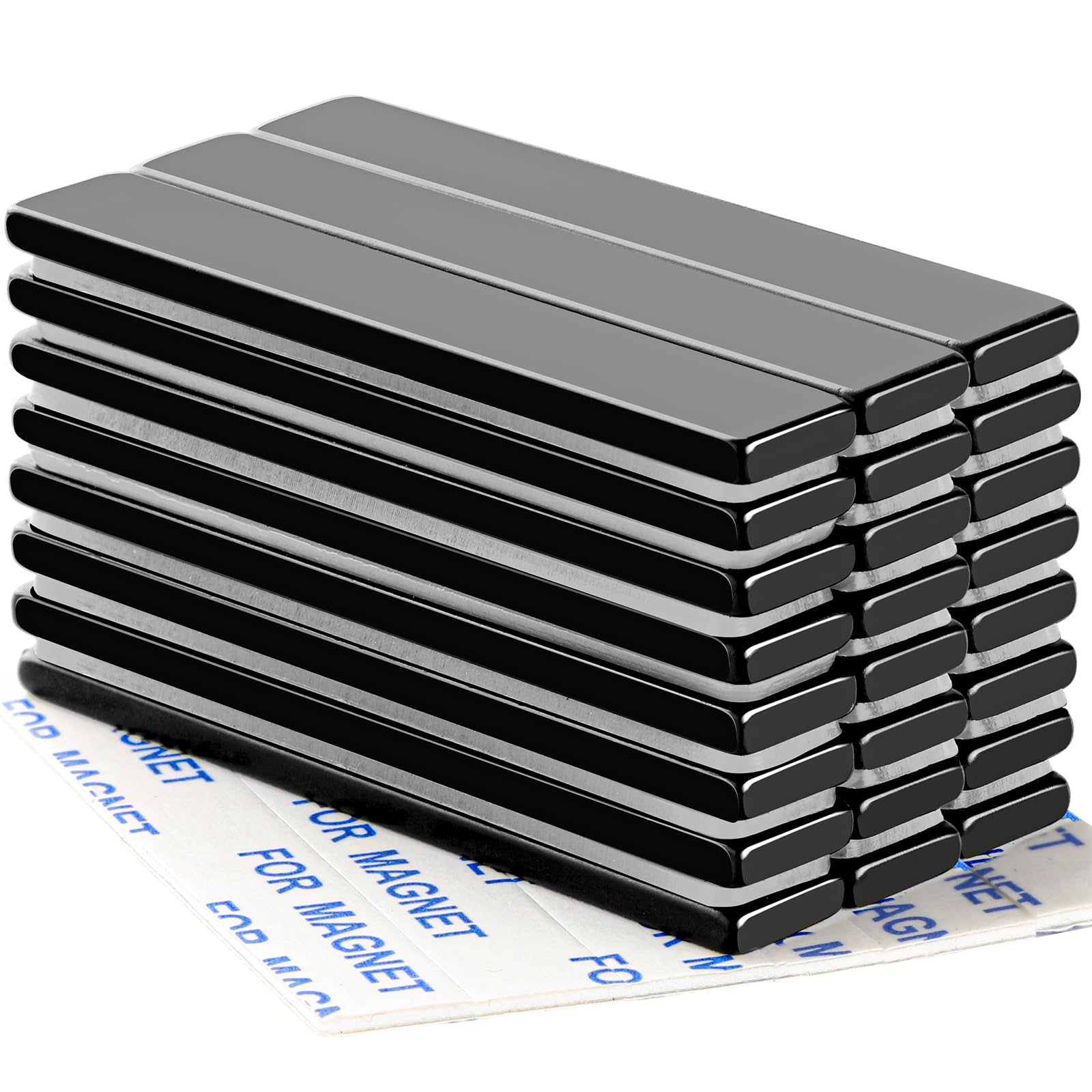 LOVIMAG Magnets Neodymium Magnet 24 Pack Strong Rare Earth Bar Adhesive