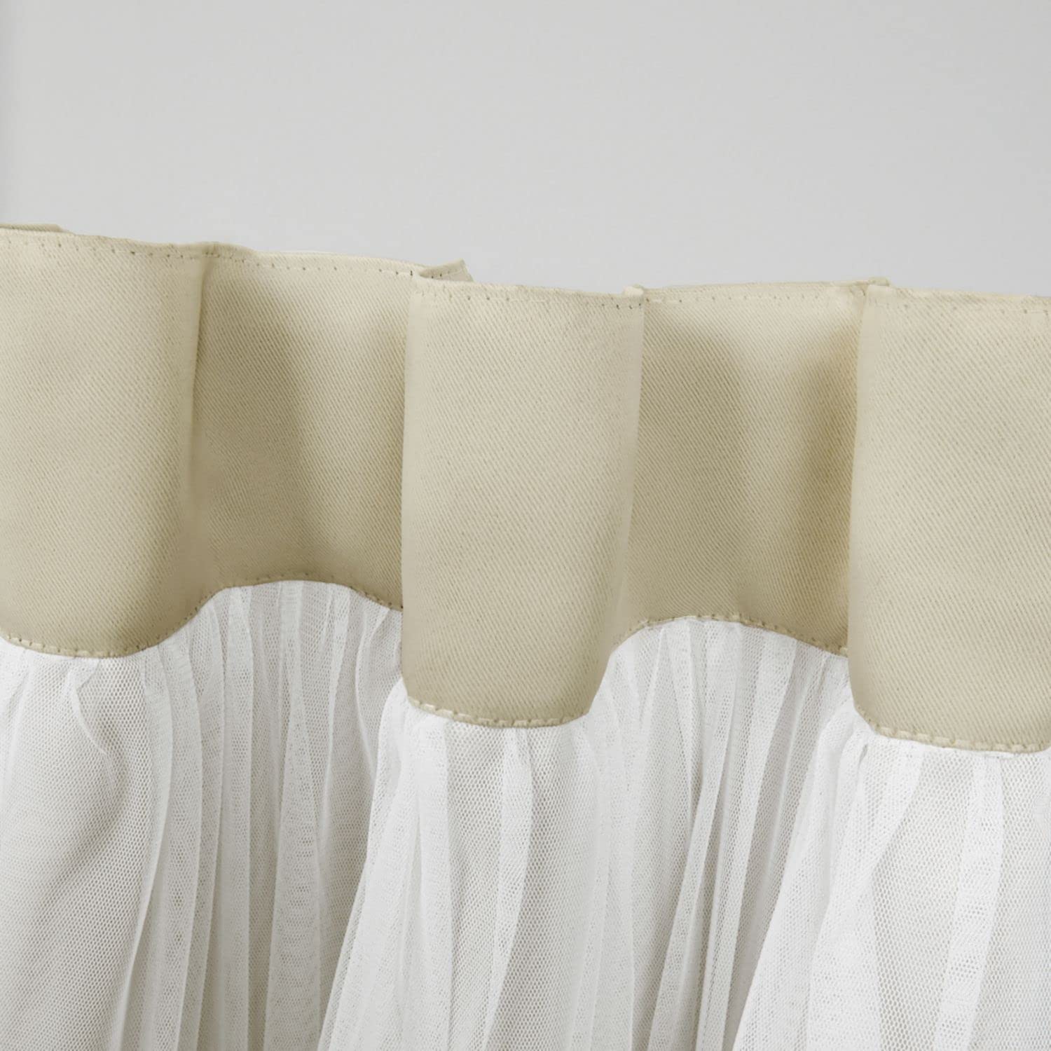Exclusive Home Crescendo Tende Oscuranti Cipria – Set 2 Pannelli 132x243 Cm, Con Passanti E Tasche - 3