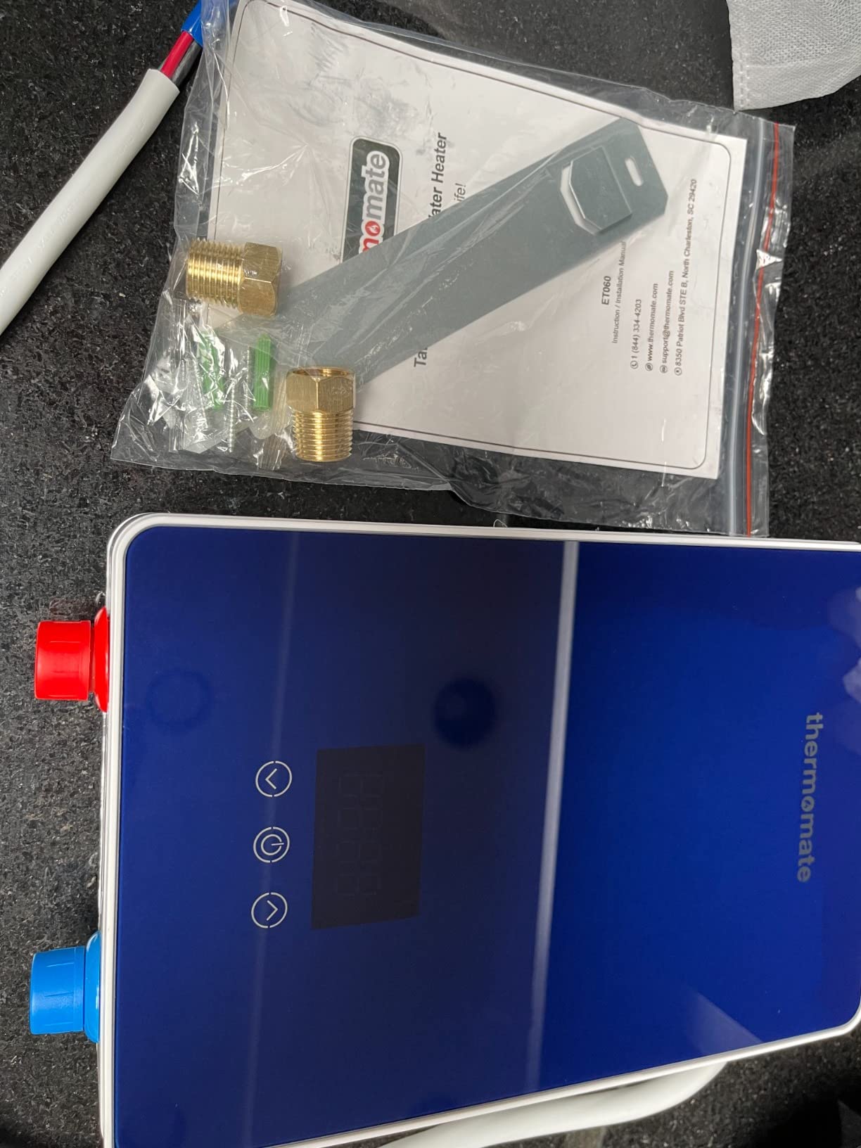 17/mo Finance Tankless Water Heater Electric 6kW 240 Volt