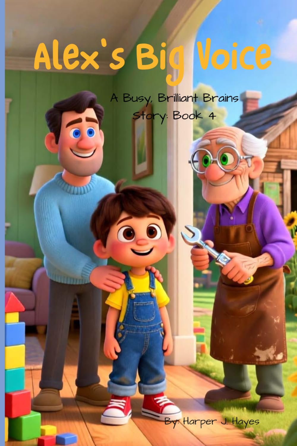 Alex's Big Voice (A Busy, Brilliant Brains Series: Navigating ADHD for Kids!)