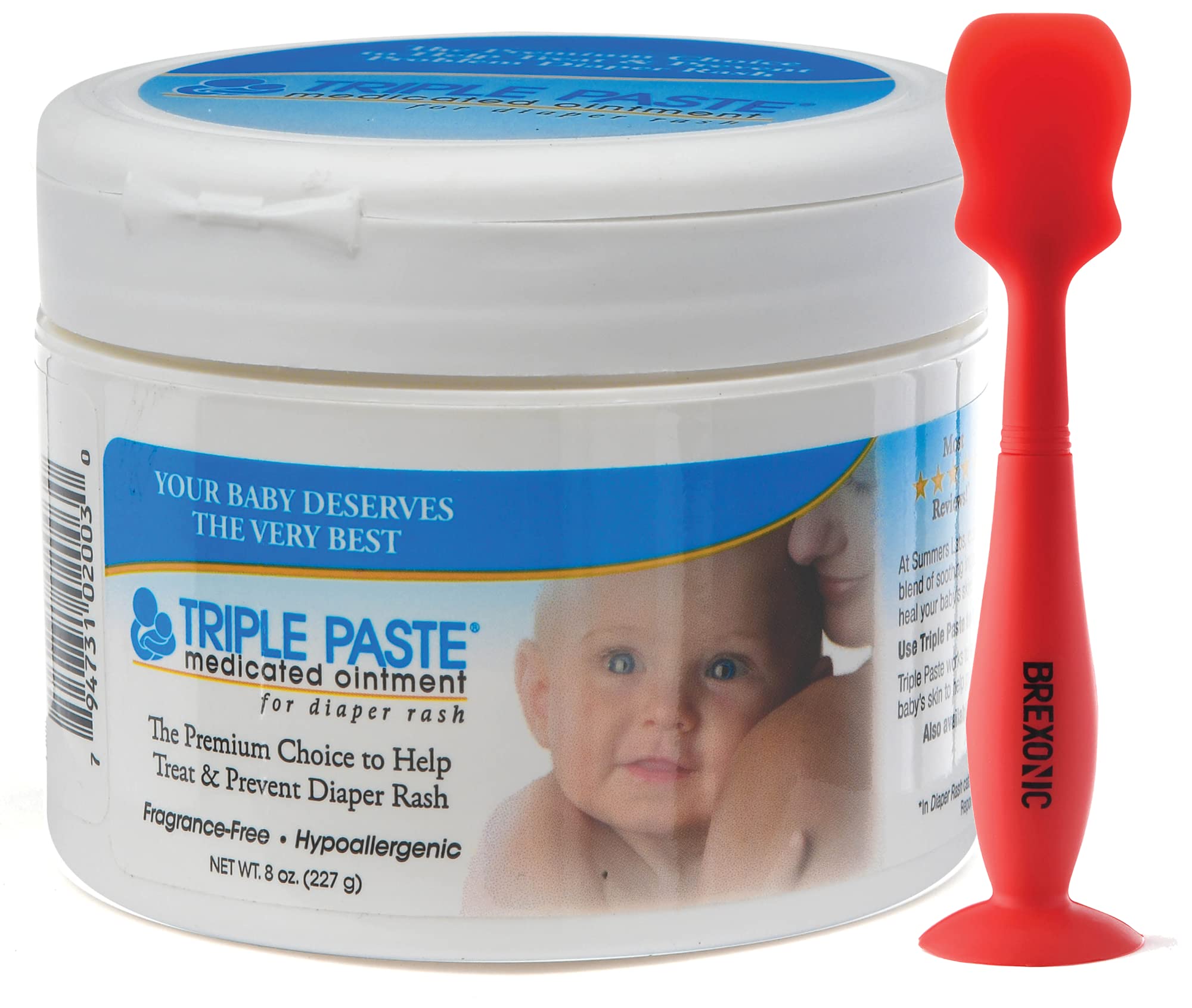 Buy Triple Paste Diaper Cream for Baby, Hypoenic Baby Ointment 8 oz