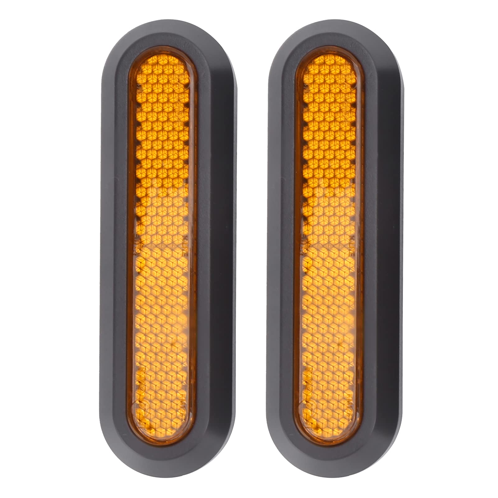 RiToEasysportsScooter Rear Wheel Decorative Cover Kit for M365/PRO/PRO2 Electric Scooter, with Reflective Stickers and Screws Electric Bicycle Modification Accessories