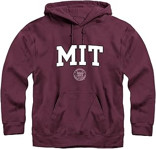 Ivysport Hoodie Sweatshirt, Unisex, Premium Cotton, Classic Arch with University Crest Logo