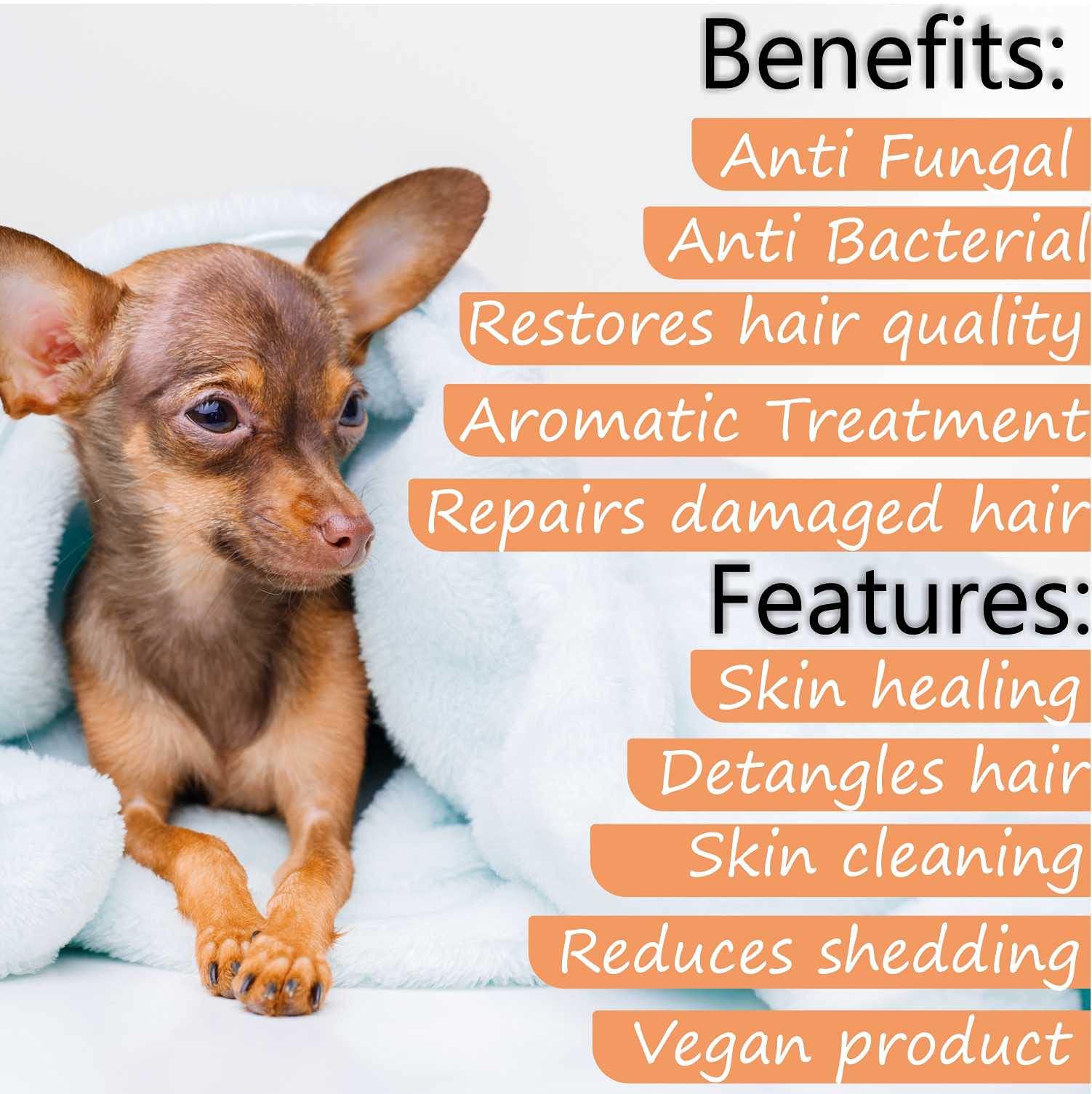 Pet Life Ayurvedic Hair Conditioning Powder for Dog (Puppy) for All Puppy Breeds-100 GM 1