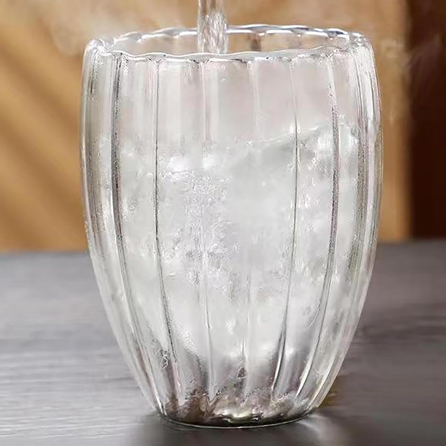 330ML Cocktail Glasses,Transparent Martini Glass,Double Layer Champagne Glasses,Champagne Flutes,Whiskey Glass,Whiskey Glasses For Men,Bar Glasses,Glassware,Drinking Glasses,Cups