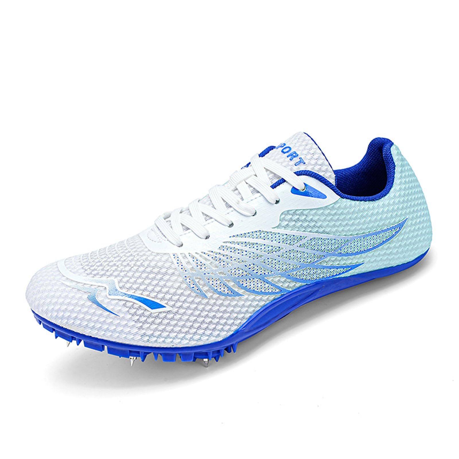 BLBK Spikes Atletismo de los hombres, 8 Uñas Unisex Zapatos de Atletismo, Juventud Spike Zapatos Atletismo