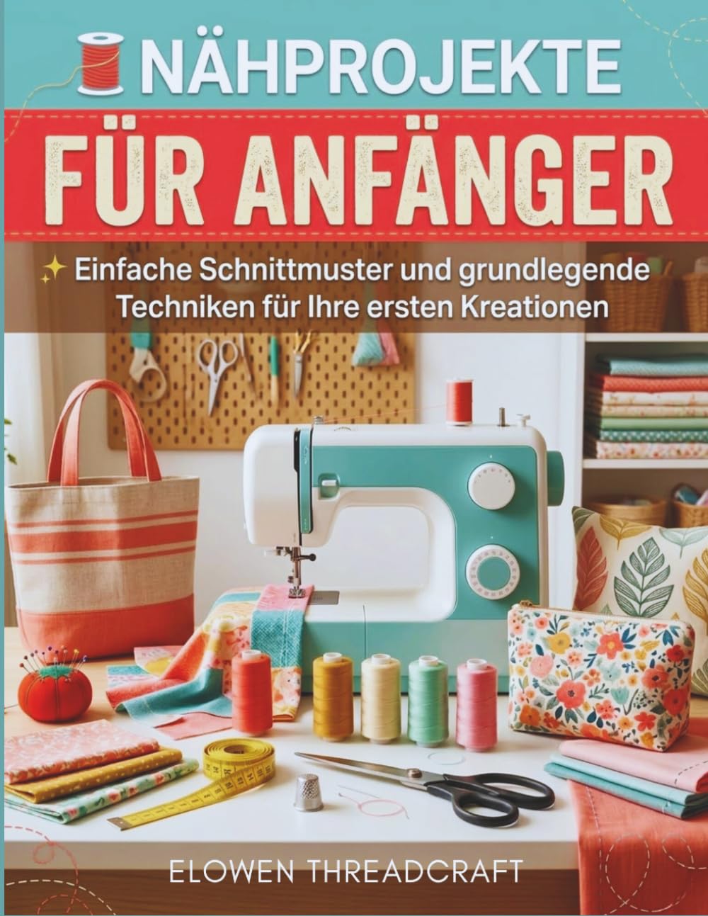 NÄHPROJEKTE FÜR ANFÄNGER: Einfache Schnittmuster und grundlegende Techniken für Ihre ersten Kreationen