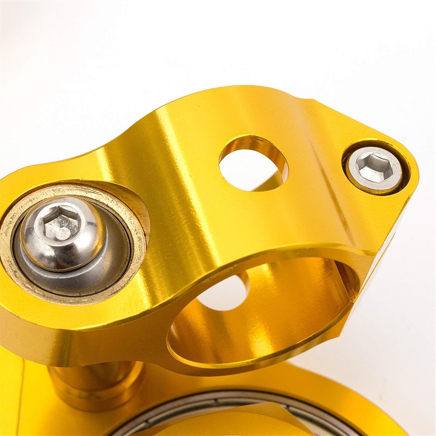 EZZON CNC Motorcycle Steering Damper For Suzuki GSXR600 GSXR750 GSXR GSX-R1000 600 750 Stabilizer Bracket Mounting Kit(Black)