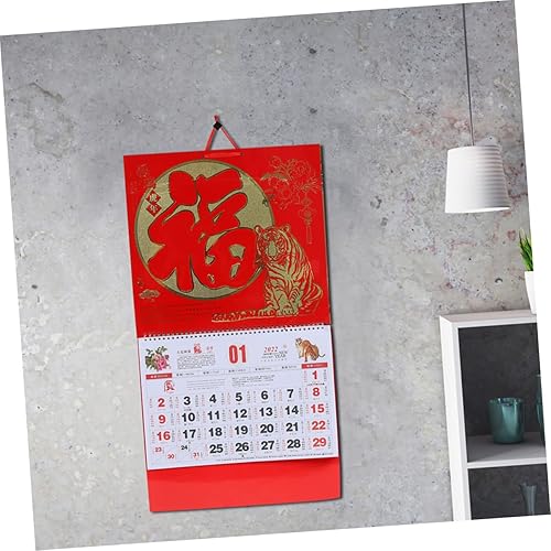 Miniatura 9 de MAGICLULU 8 Pcs Calendar New Year Calender 2022 Christmas China Paper Office