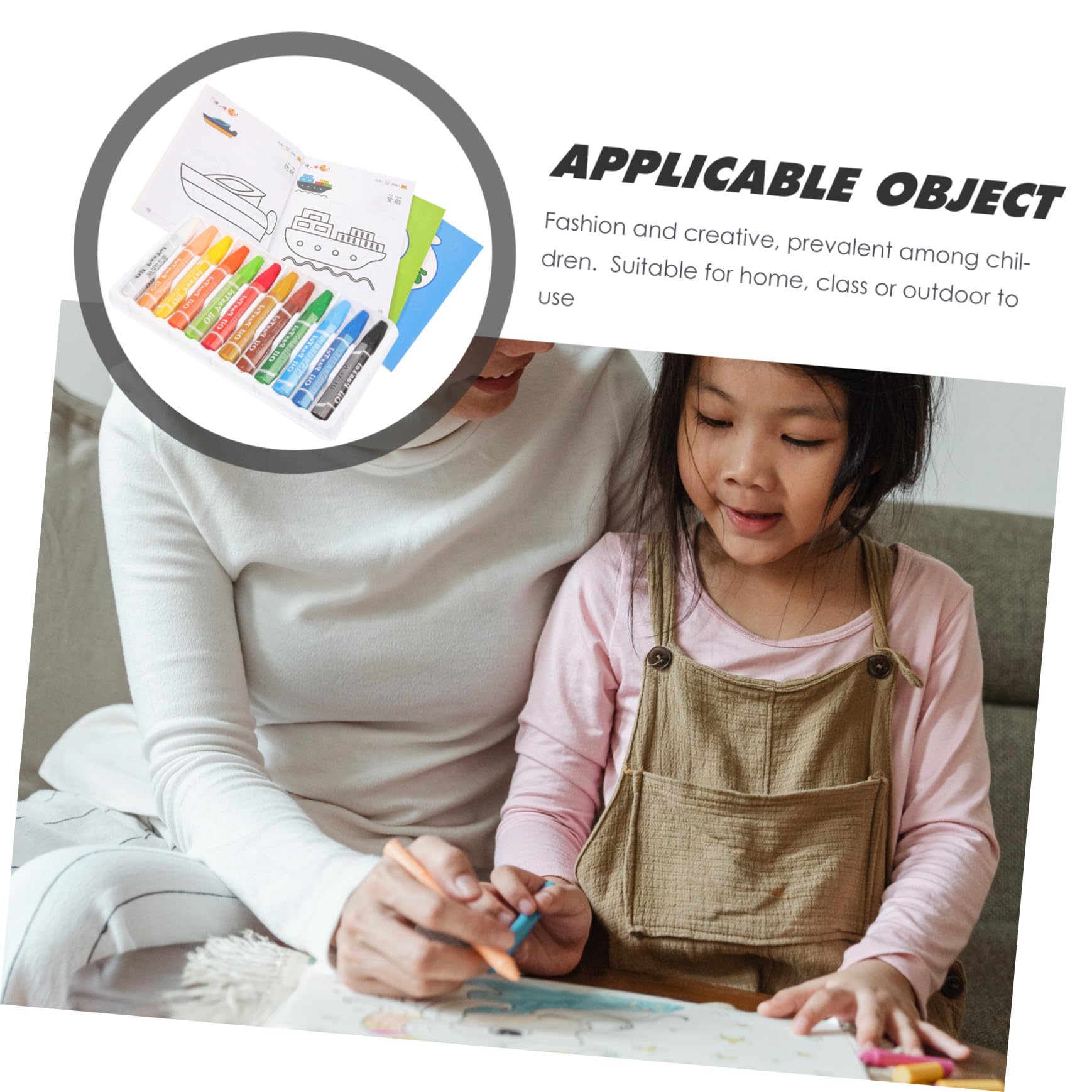 Libro Colorare Per Ragazzo Pastelli Cera Motivi Cartoni Animati Materiale Sicuro e Spessore Come Regalo Educativo