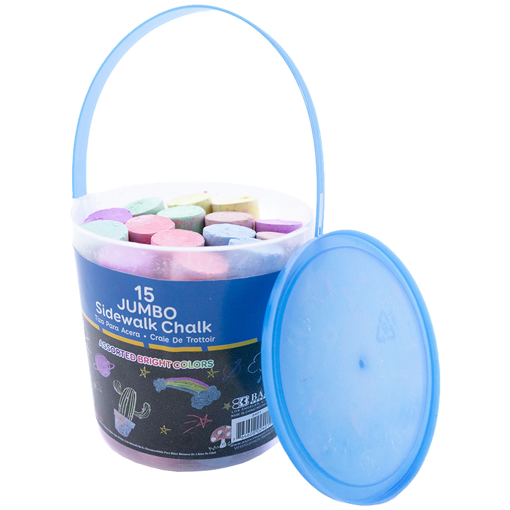 Jovi Boîte de 20 craies Maxi Classcolor Street, couleurs assorties