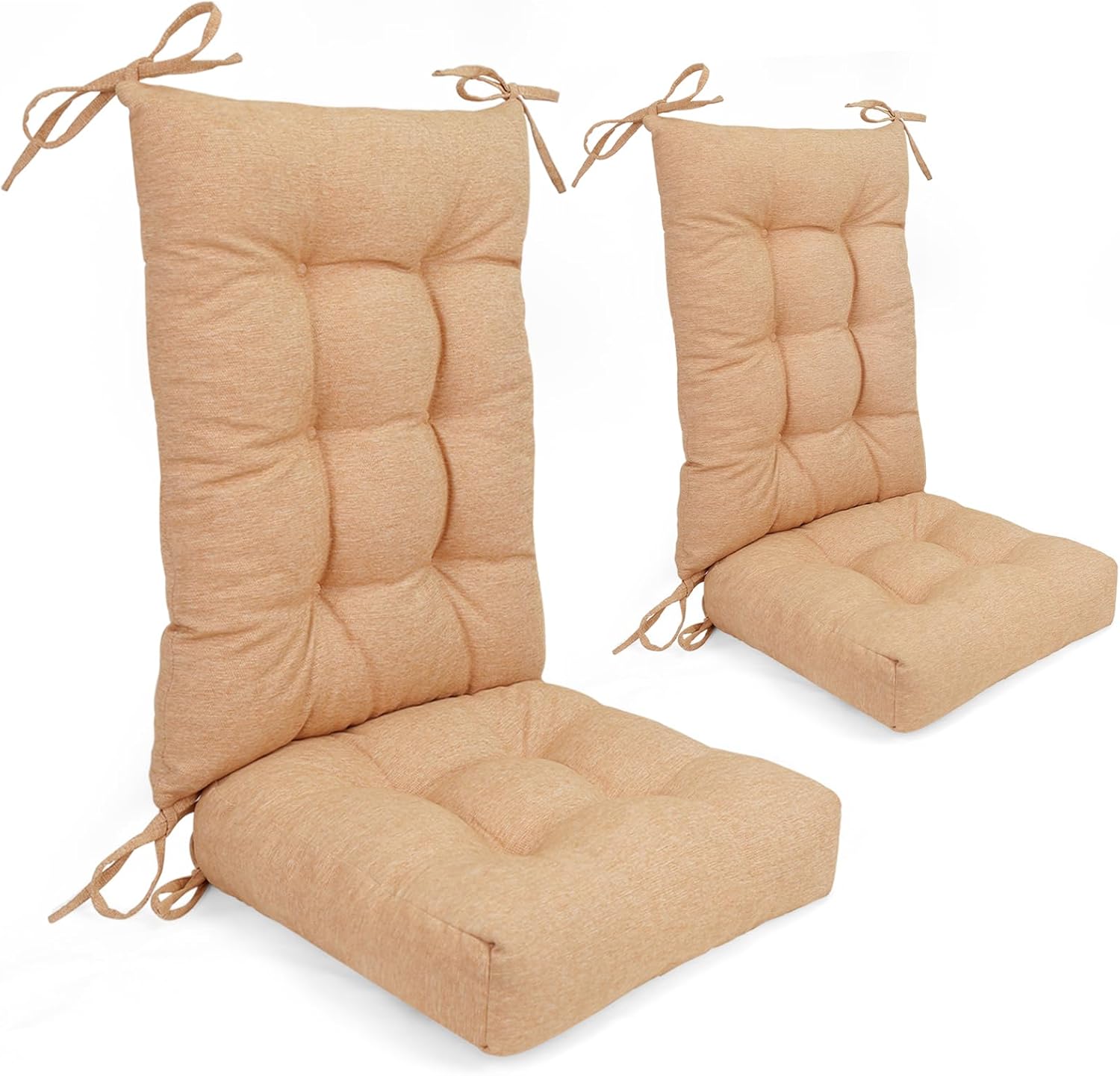 Focuprodu Rocking Chair Cushion 2 Sets. Tufted/Upper and