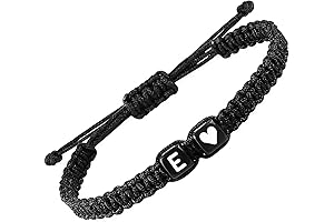 Adorable Matching Initial Bracelets for Everlasting Bonds