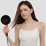 AINA Séchoir à cheveux avec Diffuseur,Comb Blower Full-Caratured 110V/1600W(Produits de base 3 Heat/2 Vitesse; Bouton d'arrêt froid;Léger;Taille compacte;High Temp;Faible débit d'air;Mêmes résultats;Moins de dépenses
