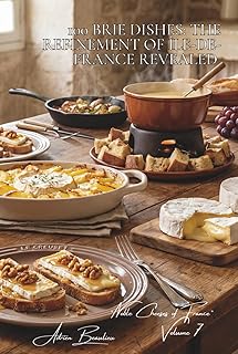 100 Brie Dishes: The Refinement of Île-de-France Revealed: Puff pastries, fondues, and gratins... Brie becomes spectacular (CHEESE SERIES (20 Volumes) ... "Noble Cheeses of France" (5 Volumes))