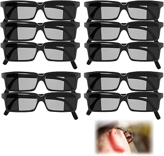 articulo 10 Piezas Gafas Espía,Gafas de Fiesta Negras,Negras Espía Gafas, para Adultos Niños para Fiesta Temática de Espías Fiesta de Cumpleaños