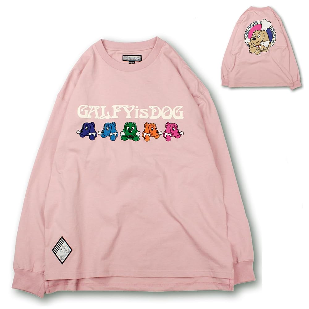 新品 Lサイズ GALFY Tシャツ ガルフィー ピンク ドンキ ガルフィー GALFY ホッケーシャツ ピンク サイズ L（中型犬