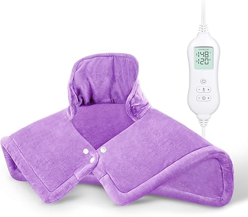 Miniatura 9 de NOWWISH Almohadilla térmica para cuello y hombro, regalos del día de la madre, regalos de cumpleaños para mujeres y hombres, mamá o papá,