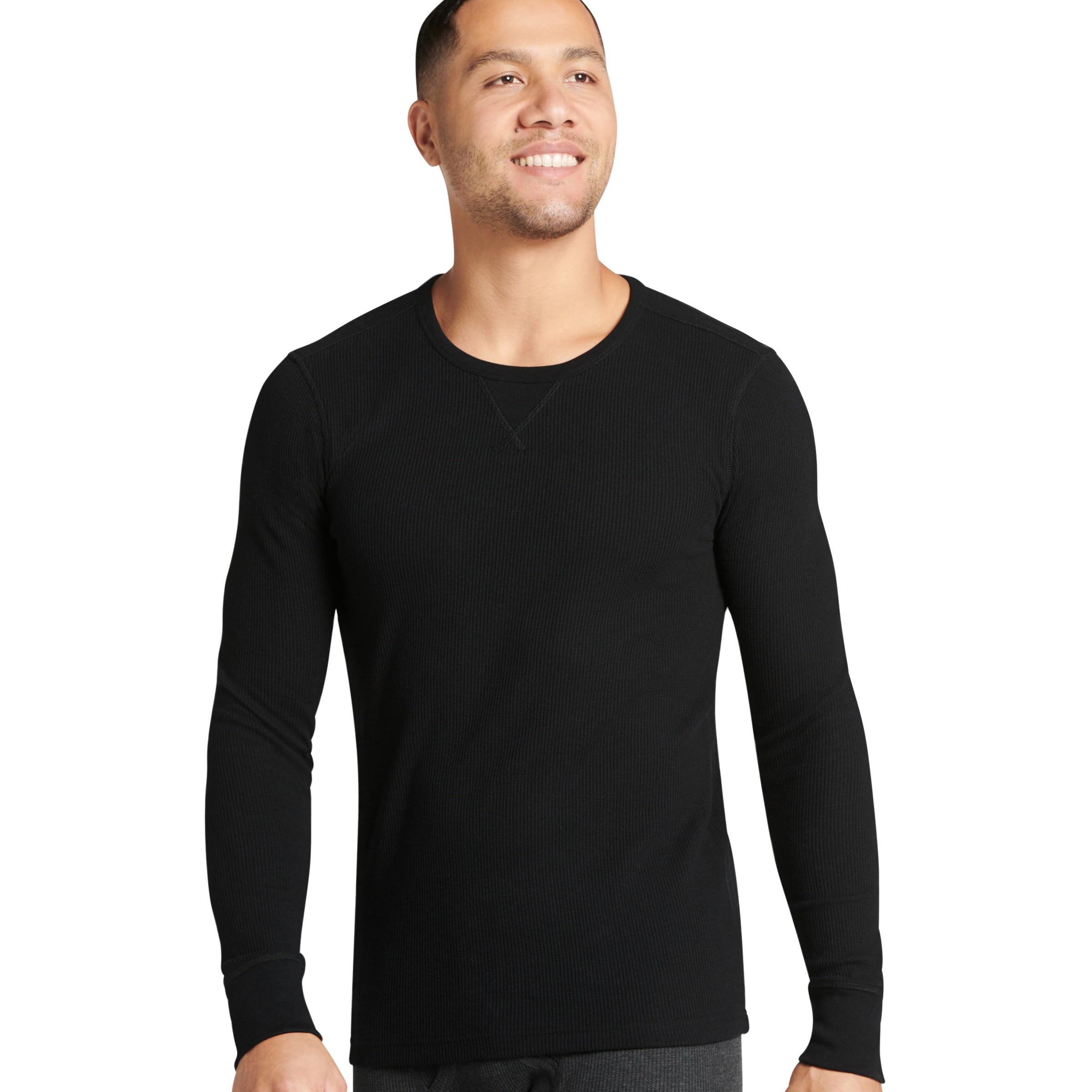 Jockey Maglia a nido d'ape a maniche lunghe da uomo