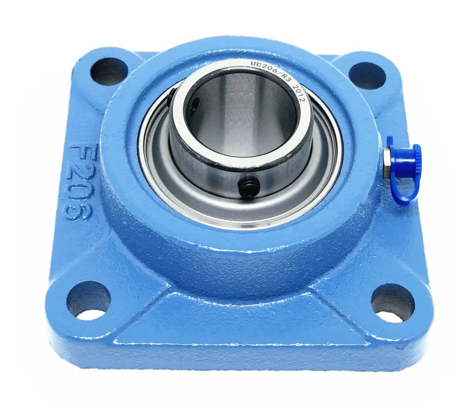 Cuscinetto con supporto integrato Cuscinetto a base quadrata, funzionamento ad alta velocità, addensato for carichi pesanti(UCF210(Inner d 50mm))