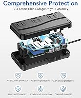 Vista 8 de Convertidor Bestek de 200 W Negro