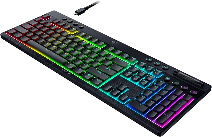 Teclado mecánico gaming inalámbrico Razer BlackWidow V4 Low Profile miniatura 9
