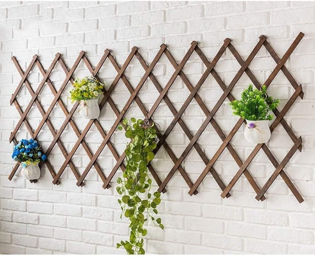 Vertical Flower Stand WallMounted Flower Stand Wooden