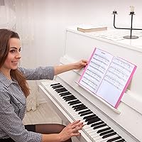 Vista 6 de Paquete de 10 carpetas de presentación con fundas de plástico, gran capacidad de 8.5 x 11 pulgadas, organizador de documentos de 30 bolsillos