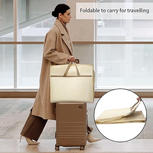 Miniatura 7 de ANZORG Bolsa de vestido de novia de 70 pulgadas para vestidos largos, bolsa de ropa de viaje para baile de graduación, vestido de noche, enagua con