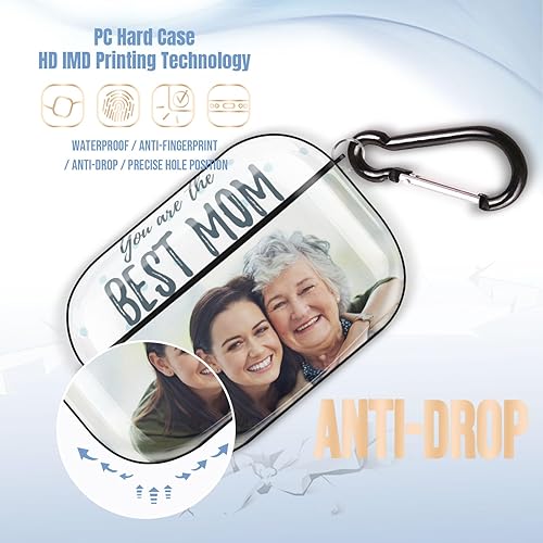 Miniatura 4 de Funda personalizada para Airpods Pro (12 generación), personaliza la funda de Airpod con tu foto, textonombre, funda personalizada con llavero,