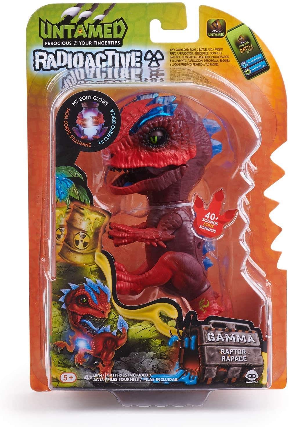 Wowwee Untamed Radioactive Dinos Series By Fingerlings Raptor