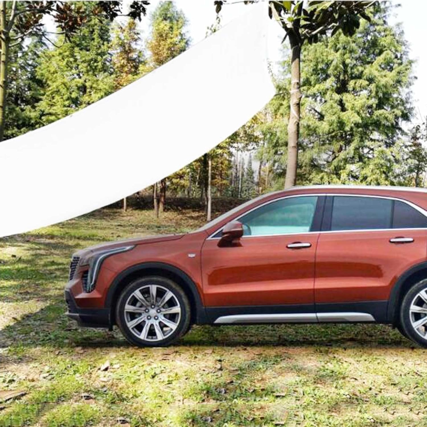 Thick White Shade Cloth 75% - Garden Shade Netting 10'x10' 10'x13' 10'x26' 20'x20' UV Resistant Net for Orchard Nursery Outdoor Storage Protection(2.0x3.0 m(6.6'x10'))