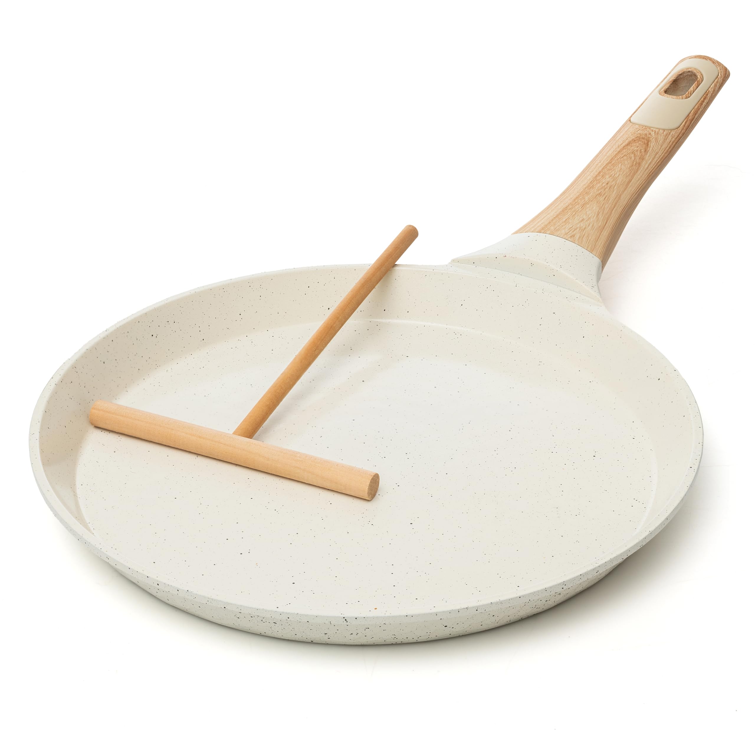 Poêle à frire plate pour tortillas et repas conviviaux en famille