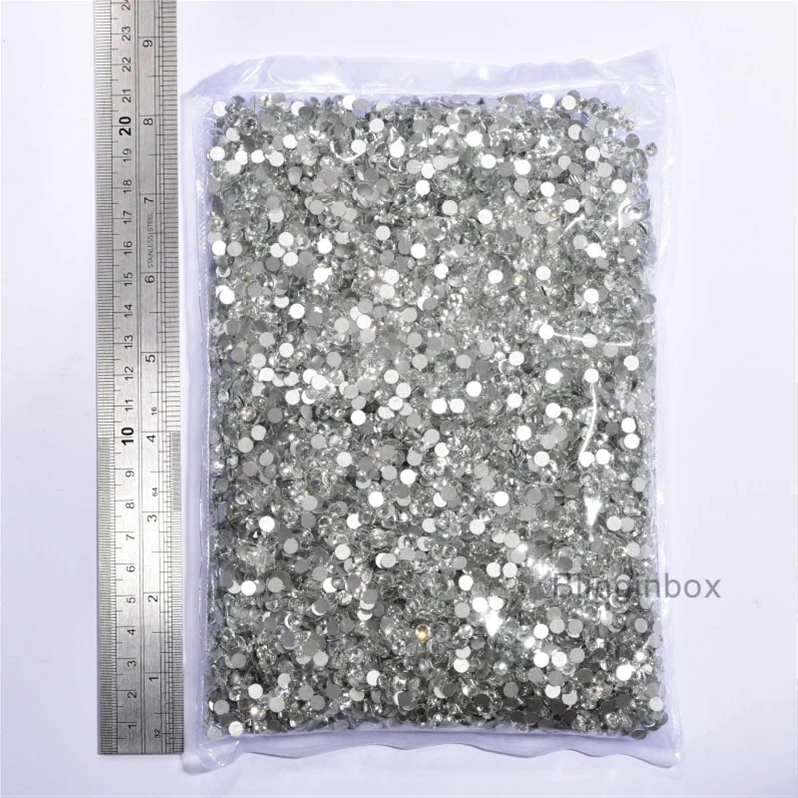 Strass Hotfix Glitter Non Hotfix Strass Unghie Cristalli Accessori for unghie for ciondoli for unghie Abito Nail Art per Decorazione Fai da Te(SS16-14400PCS)