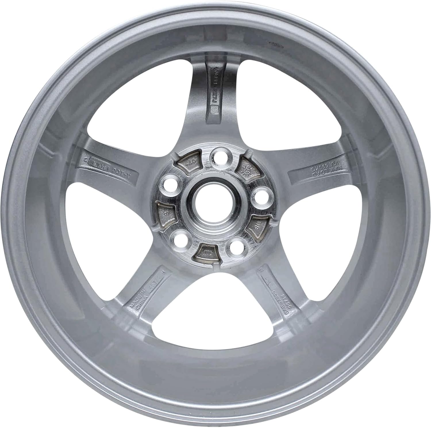 New 16x7" 16 Inch Silver Aluminum Alloy Wheel Rim fits Chevrolet Malibu 2016 2017 2018 | ALY05714U20N
