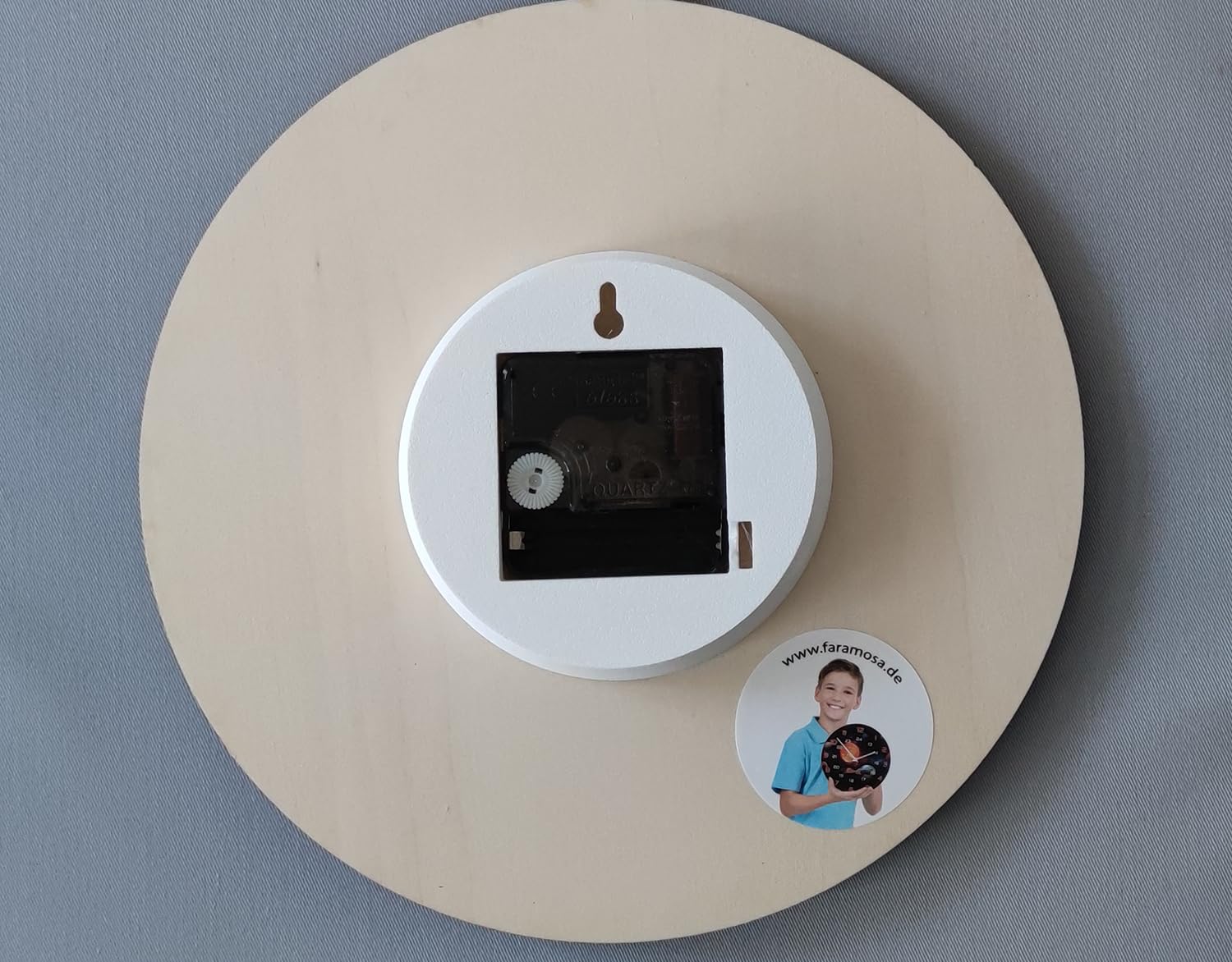 Personalisierte Abschiedsuhr Holz für die Kita Geschenk zum Kita-Abschied – Wanduhr für Kinder – Kindergarten Abschiedsgeschenk – mit Namen