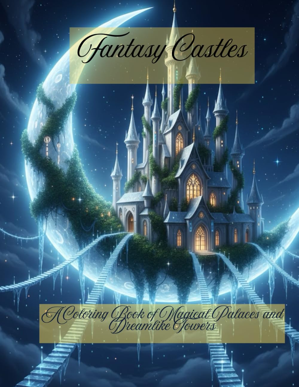 Fantasy Castles: A Coloring Book of Magical Palaces and Dreamlike Towers