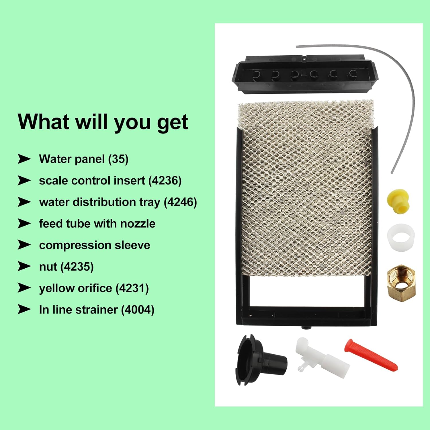4750 Humidifier Maintenance Kit for AprilAire Whole-House Humidifier with Water Panel Model No. 35 Humidifier Fits Models: 700, 700A, 700M, 760, 760A, 768