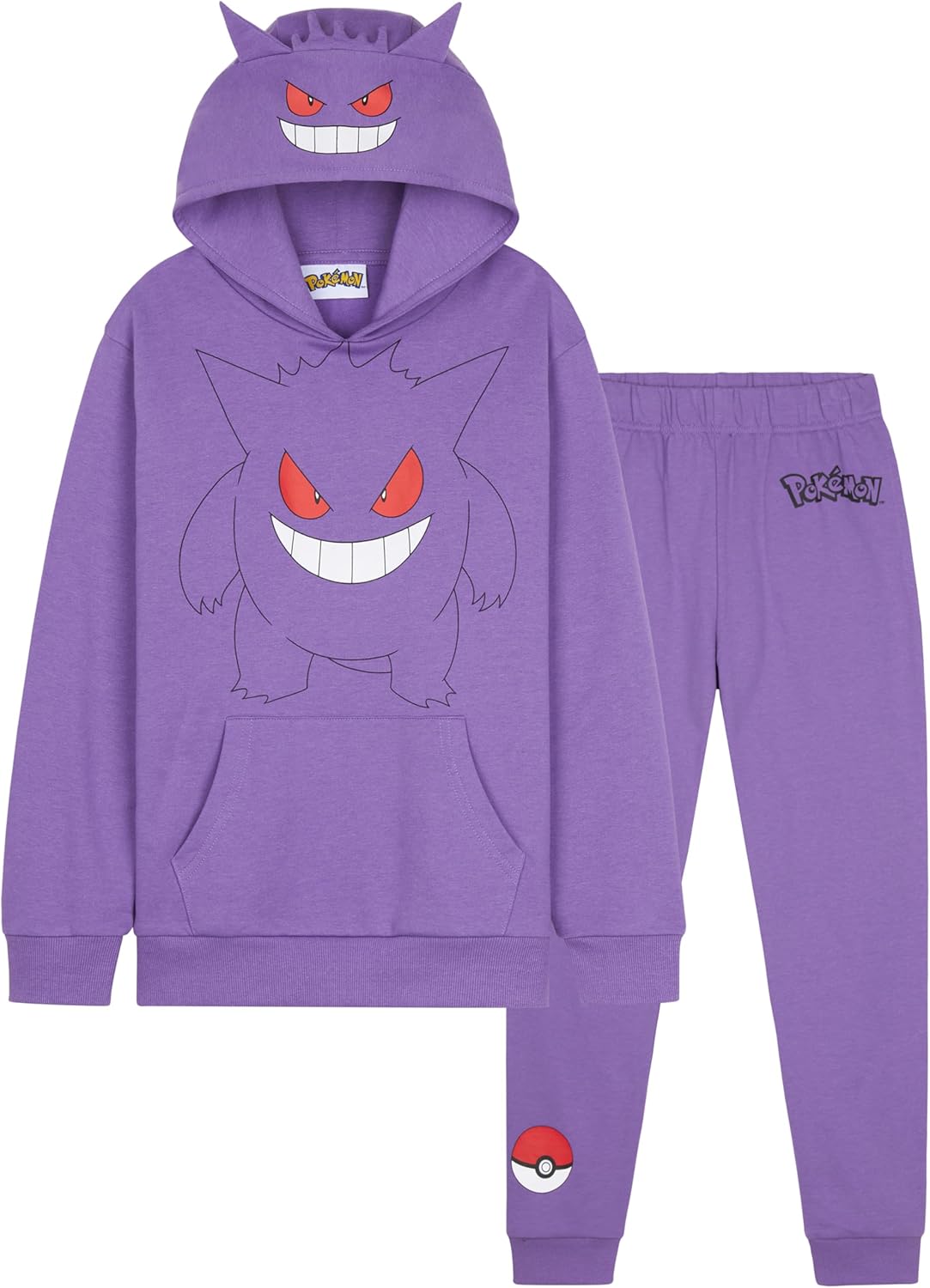 Pokemon Tracksuit Set Boys, Teens, 2 Pc Hoodie Joggers, Anime Hoodie Sweatpants Kids Clothes Teen Apparel, Gifts for Boys