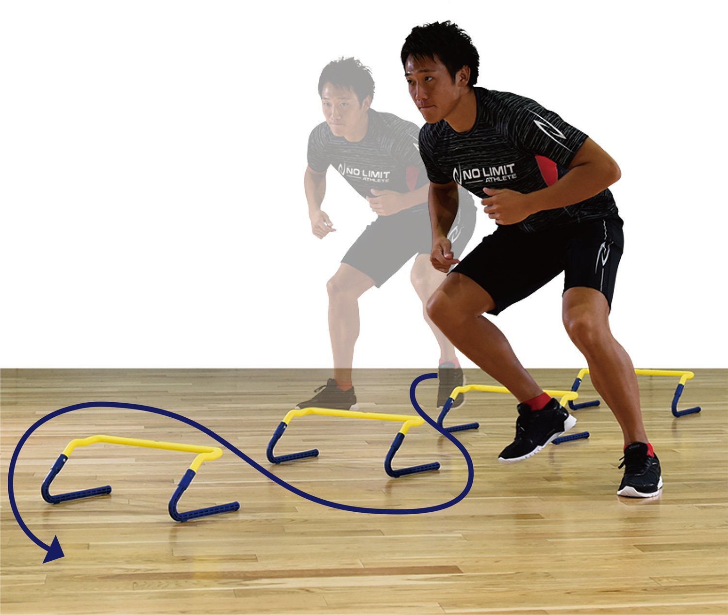 Amazon | NISHI(ニシ・スポーツ) トレーニング用品 ステップハードル