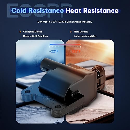 Vista 1029 de ECCPP Bobinas de encendido portátiles de repuesto para automóvil compatibles con Infiniti I30/para Nissan Maxima 3.0L V6 2000-2001 Reemplazo