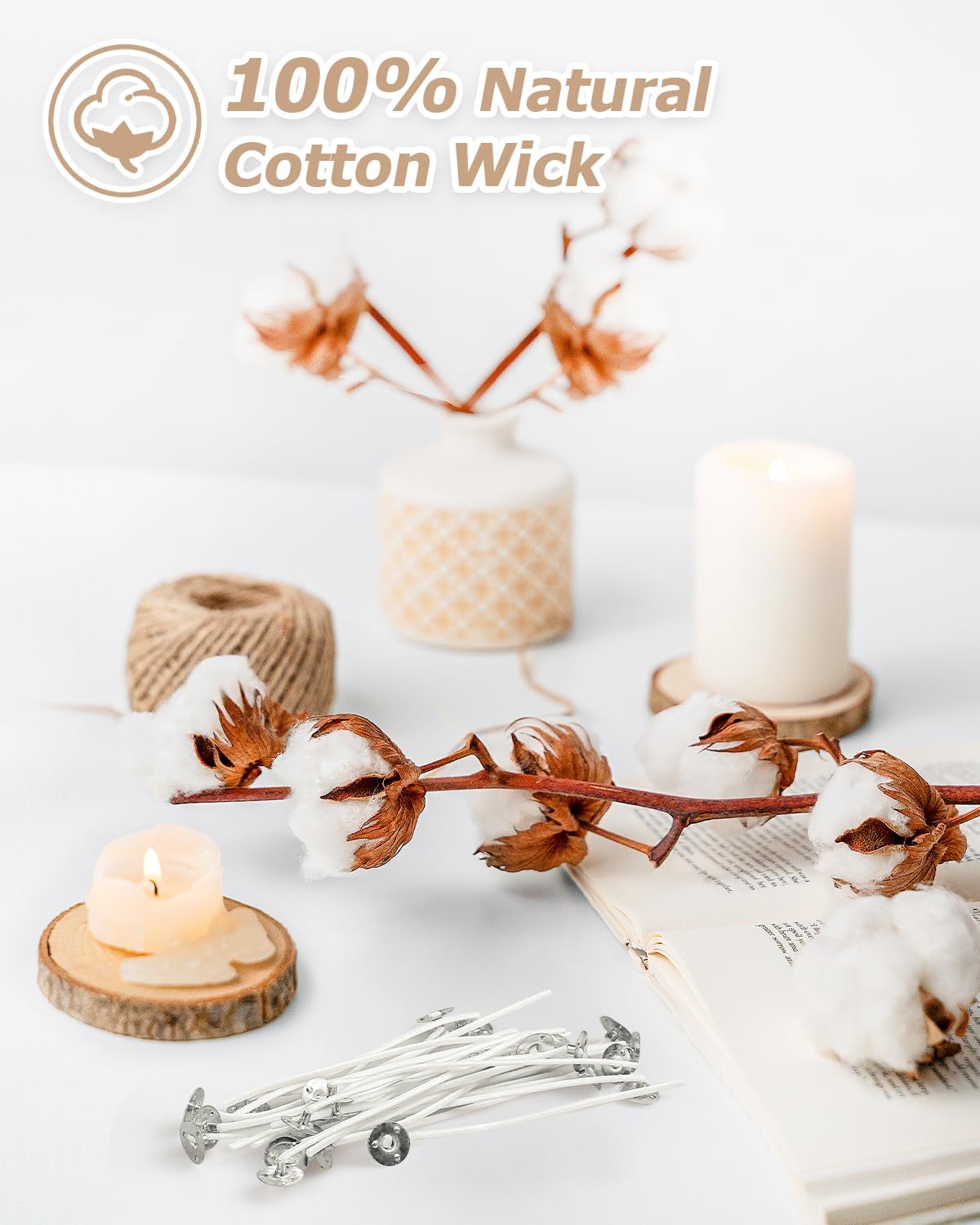 Cotton Candle Wick Set