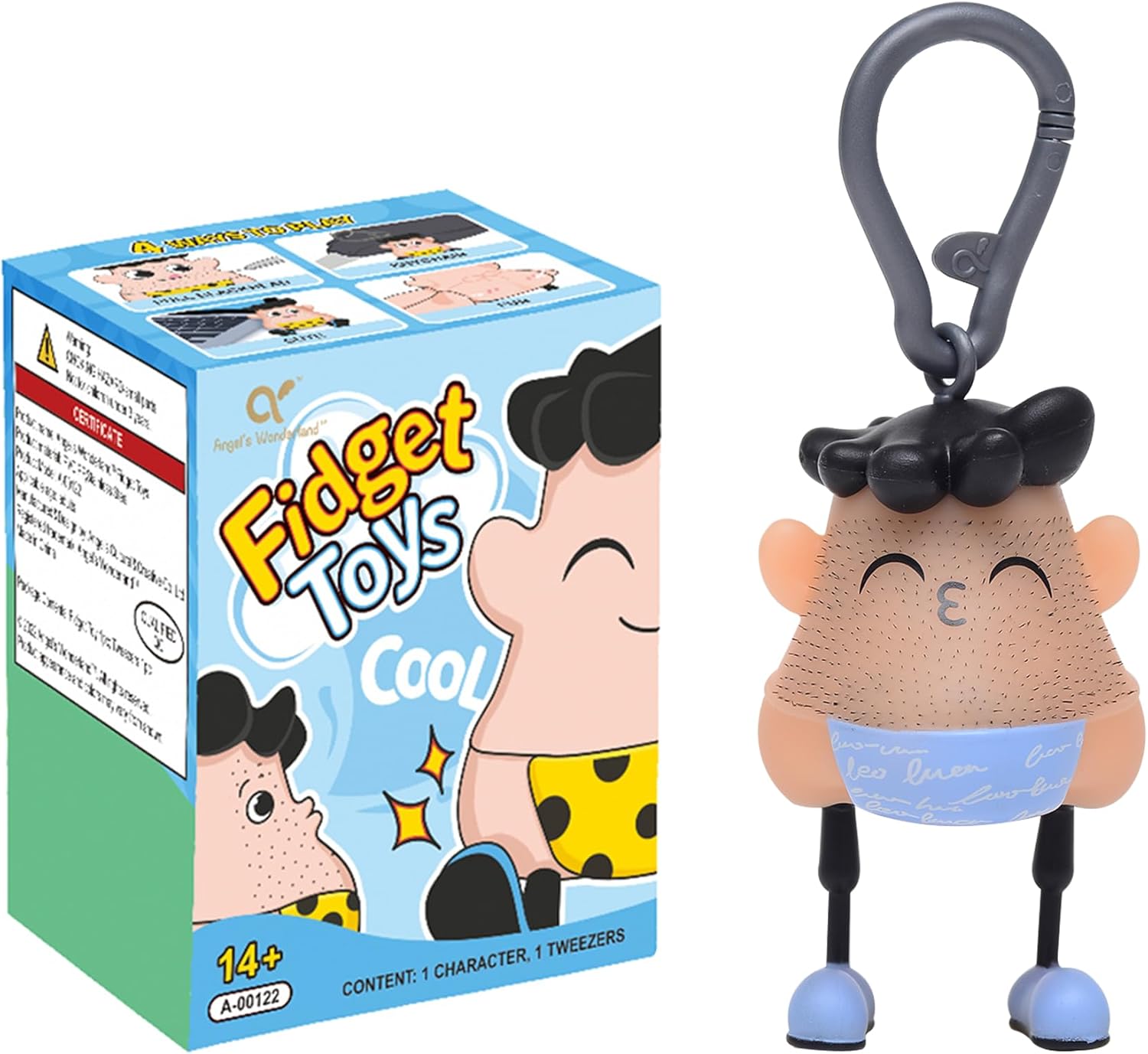 Kiss Skin Picking Fun Hair Pulling Fidget Toys,Anti Worry Toys and Venting Novelty Toys,Great Redirect Activity for Pickers,for 14+ Ages Trichotillomania Pop Picking Fidget Christmas Birthday Gifts