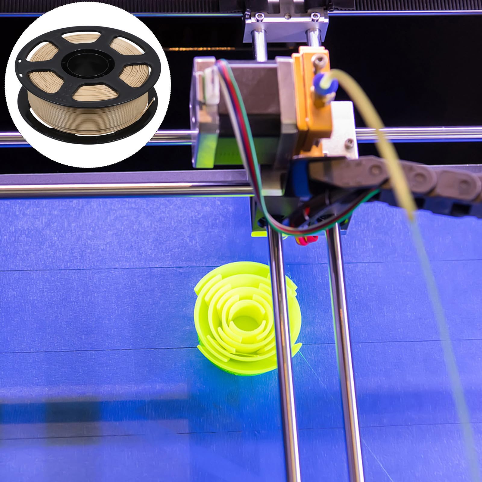 Filament Pla 1,75mm pour Imprimante 3d, Fiable et Précis