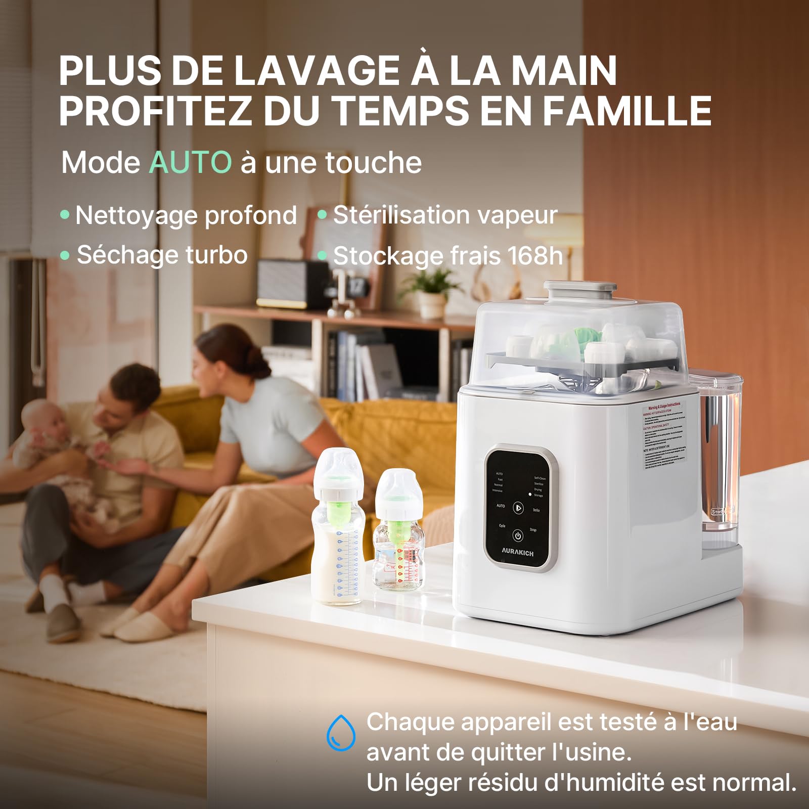 Lave Biberon Stérilisateur Sécheur | Bottle Washer